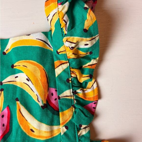 Old Navy Summer Seasonal Toddler Beach Tropical Printed Romper Sz 18-24 M NWT - Picture 7 of 12